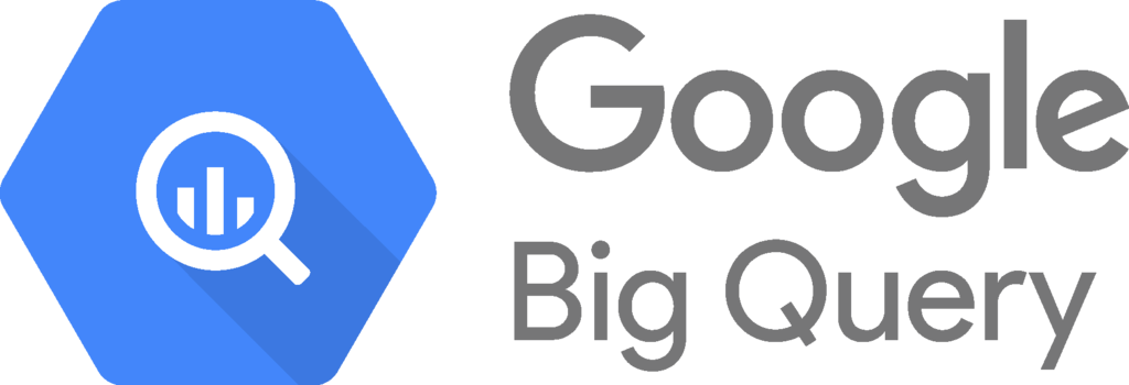 Google BigQuery logo for enterprise data warehousing.